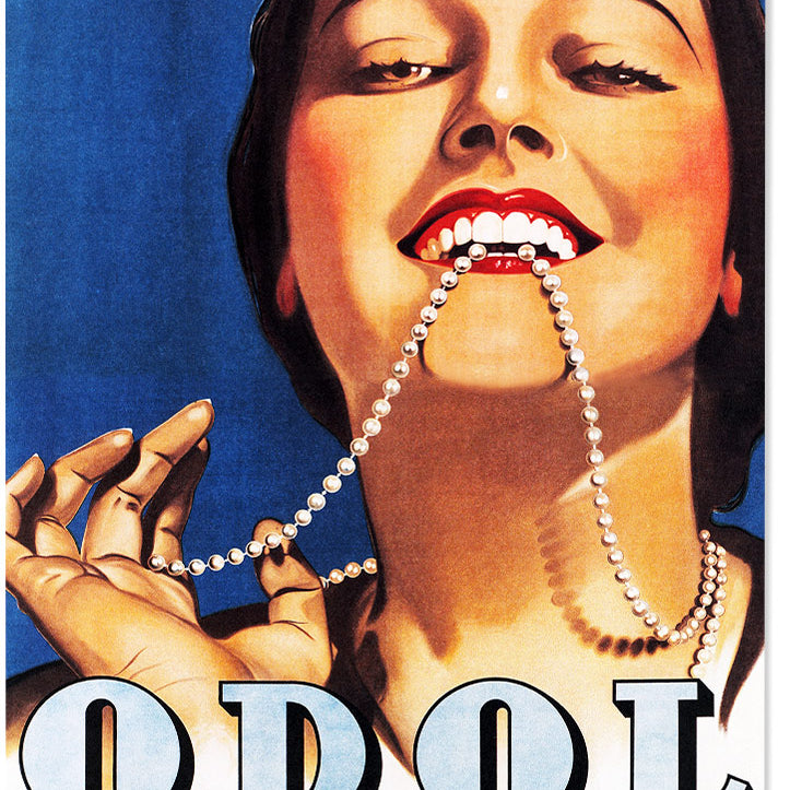 Vintage Odol Toohpaste Poster