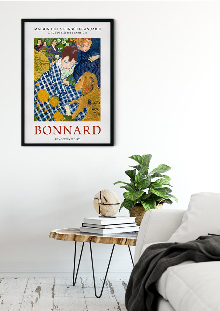 Pierre Bonnard Art Print - Woman with Dog
