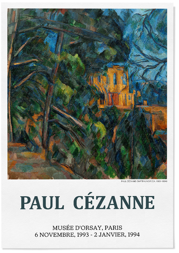 Cezanne Exhibition Print - Chateau Noir