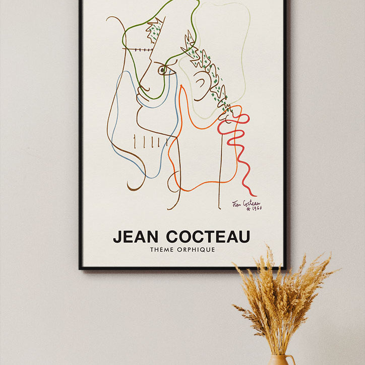 Jean Cocteau Poster - Theme Orphique