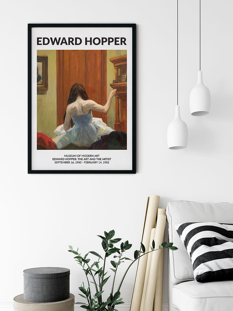 Edward Hopper Print - New York Interior