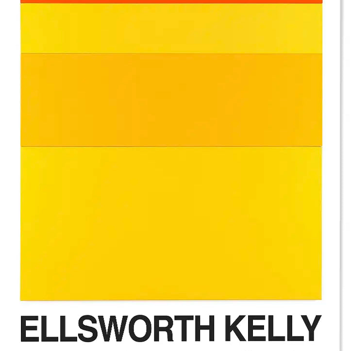 Ellsworth Kelly Exhibition Poster (Gaza)