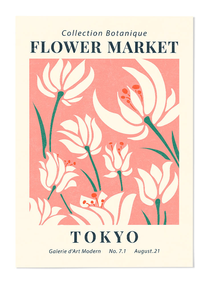 Flower Market Tokyo Poster (pt.2)