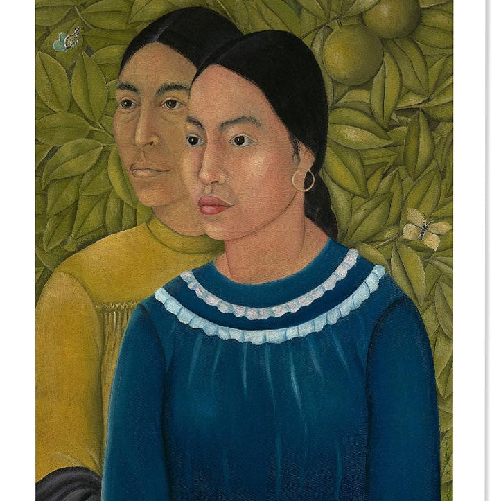 Frida Kahlo Print - Dos Mujeres (Salvadora y Herminia)