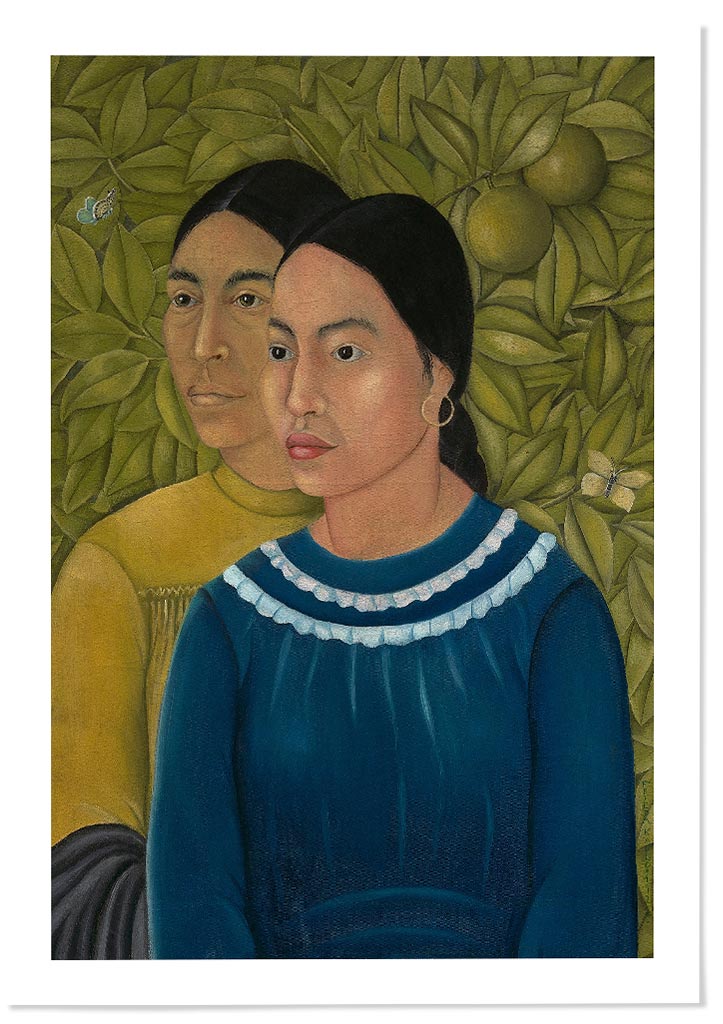 Frida Kahlo Print - Dos Mujeres (Salvadora y Herminia)