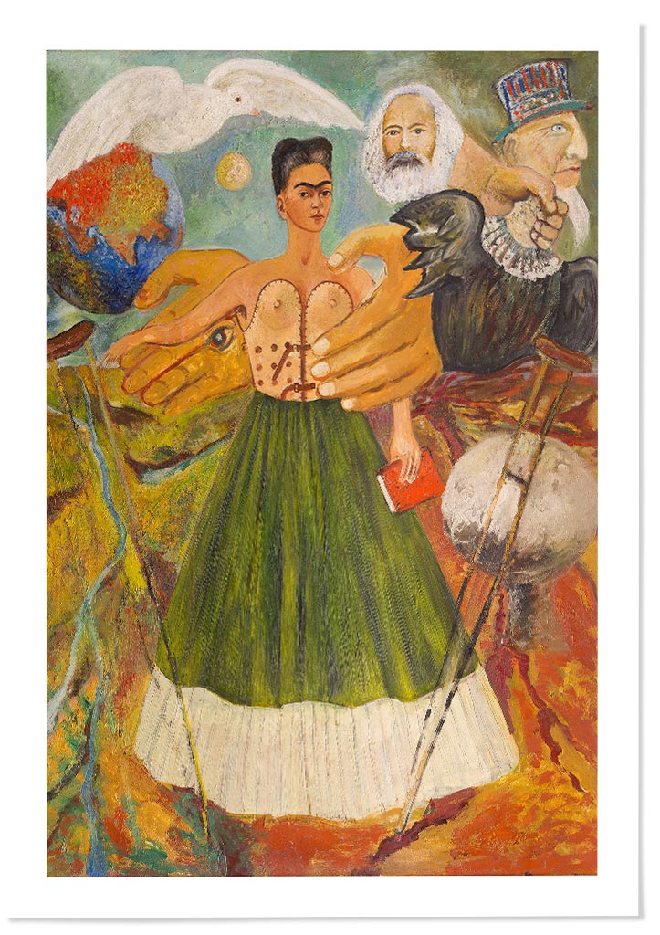 Frida Kahlo Print  Marxism Will Give Health to the Sick