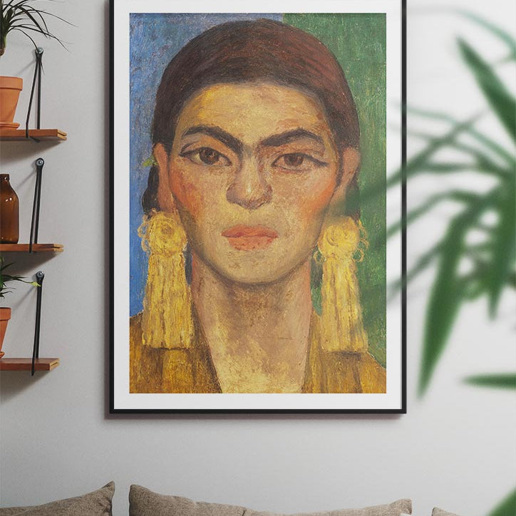 Portrait of Frida Kahlo by Diego Rivera