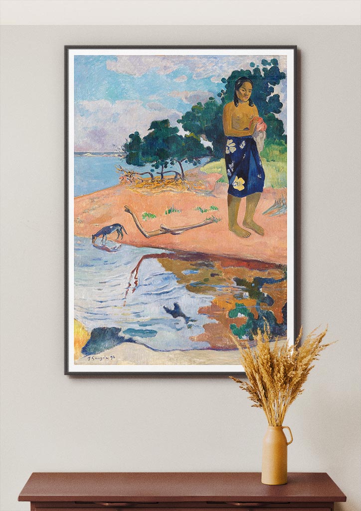Paul Gauguin Print - Haere Pape