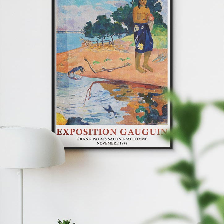 Paul Gauguin Exhibition Poster - Haere Pape 