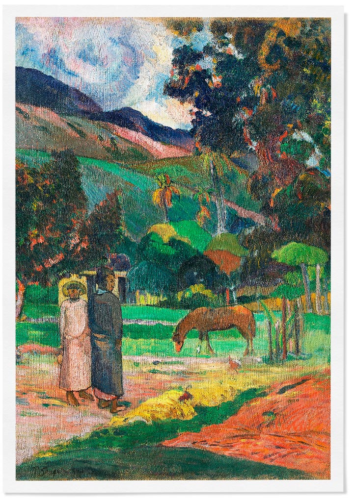 Paul Gauguin - Tahitian Landscape