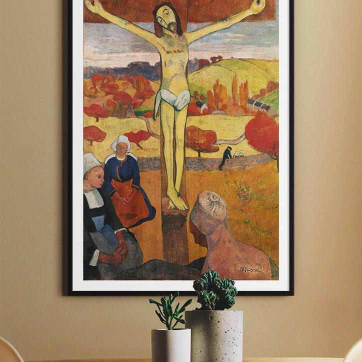 Paul Gauguin Print - The Yellow Christ