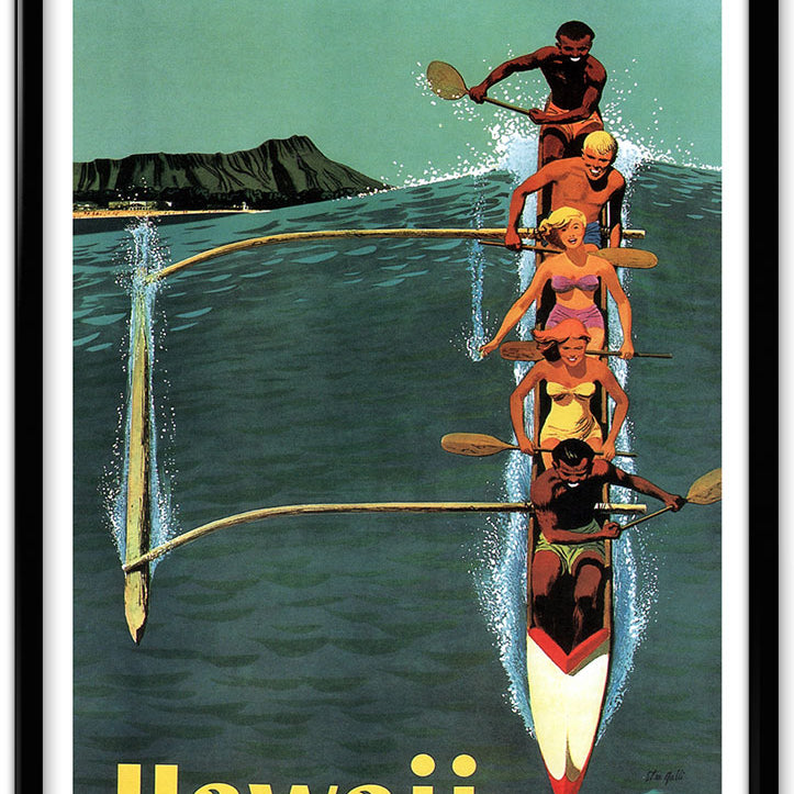 Hawaii Travel Poster