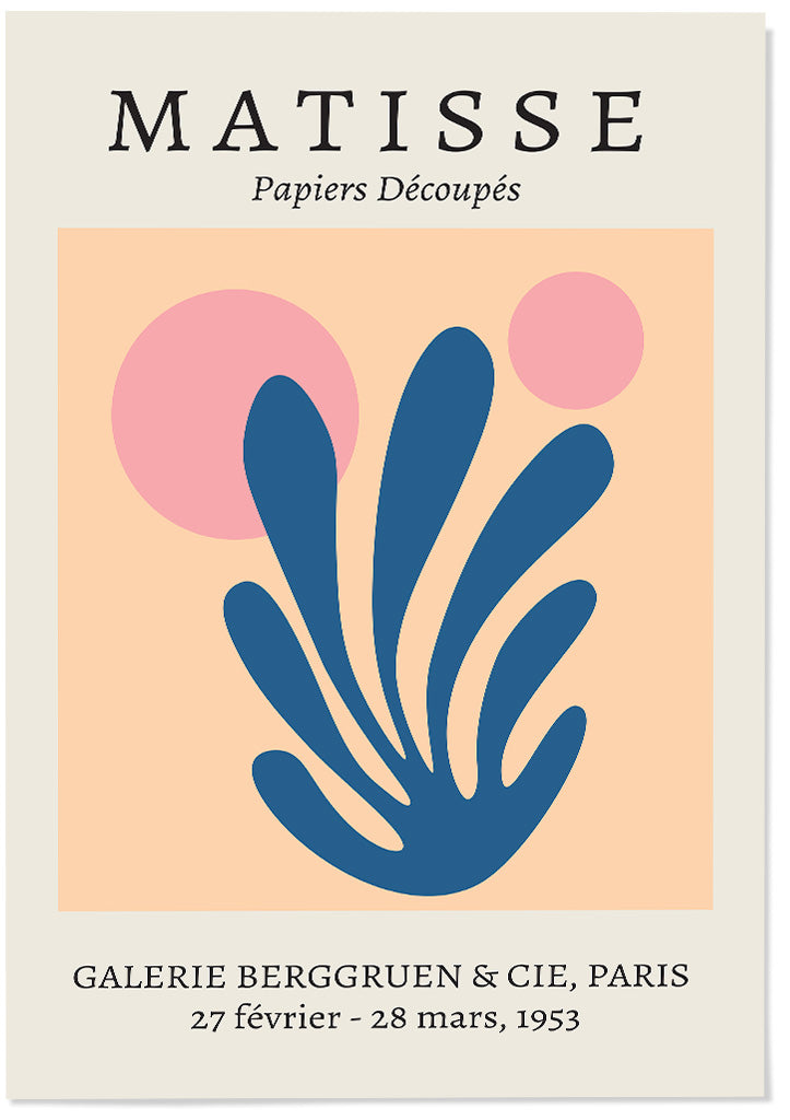 Henri Matisse - Papiers Découpés Art Poster