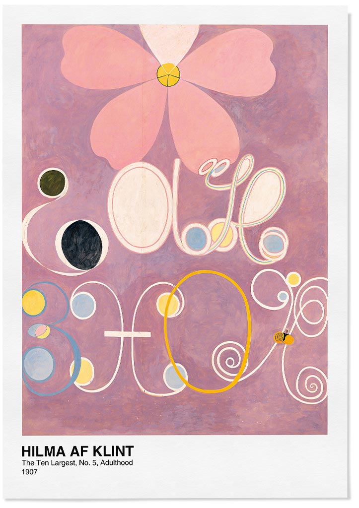 Hilma af Klint Print - The Ten Largest No.5