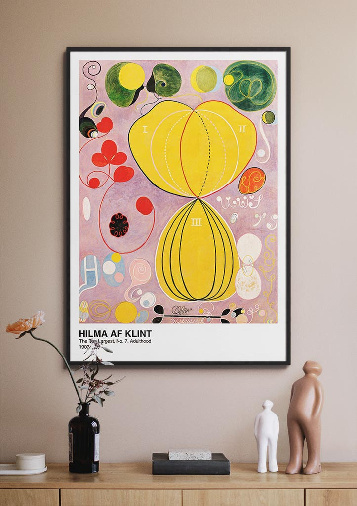 Hilma af Klint Print - The Ten Largest No.7