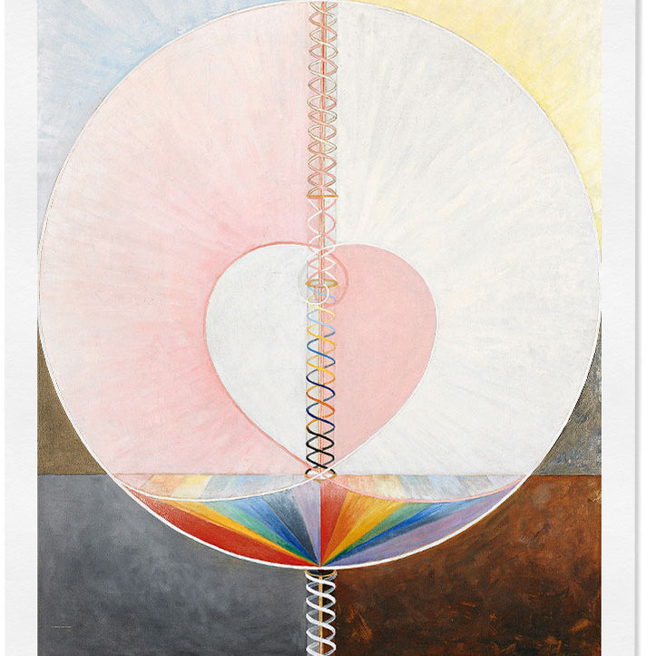 The Dove by Hilma af Klint Exhibition Poster