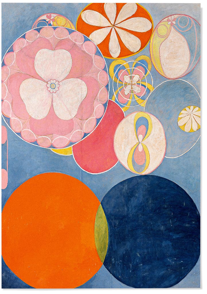 Hilma af Klint Art Poster - Childhood (pt.2)