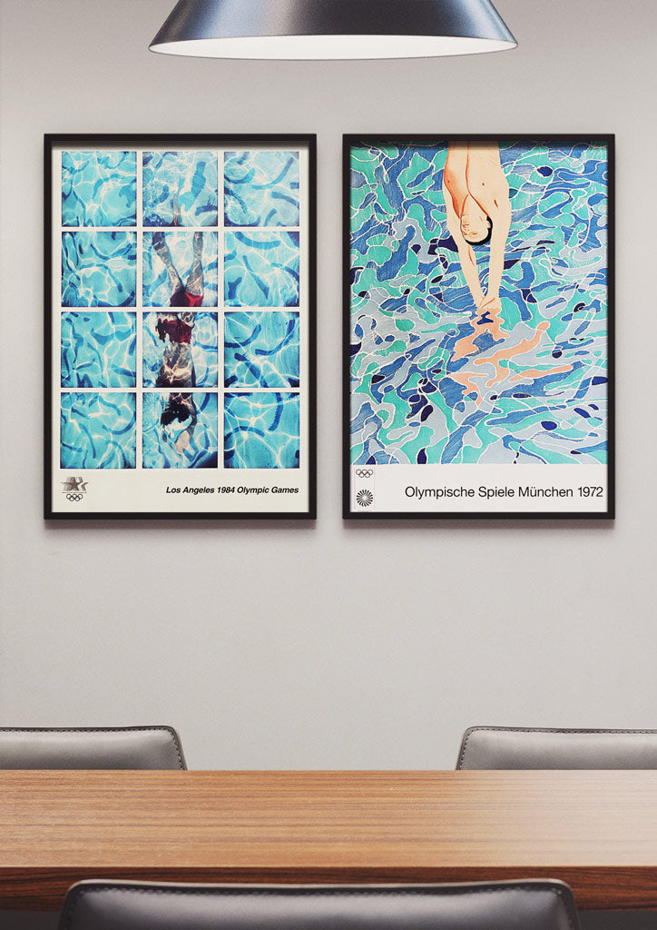 David Hockney Olympic Games Poster Set
