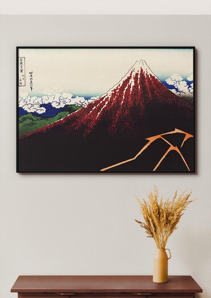 Hokusai Art Print - Sanka Hakuu