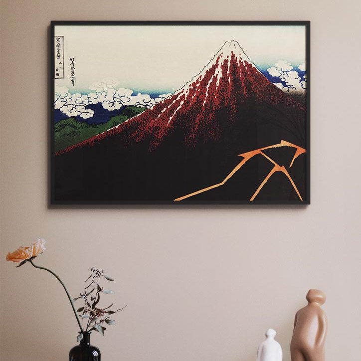 Hokusai Art Print - Sanka Hakuu