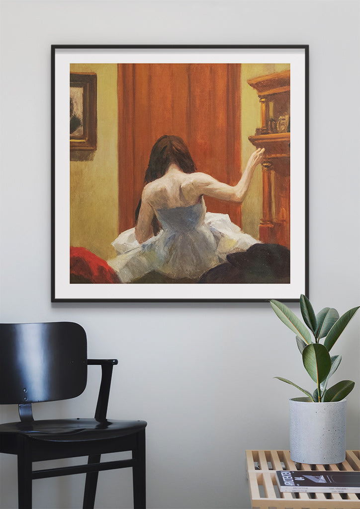 Edwin Hopper Interior Edward Hopper Square Print | New York Interior – Posterist