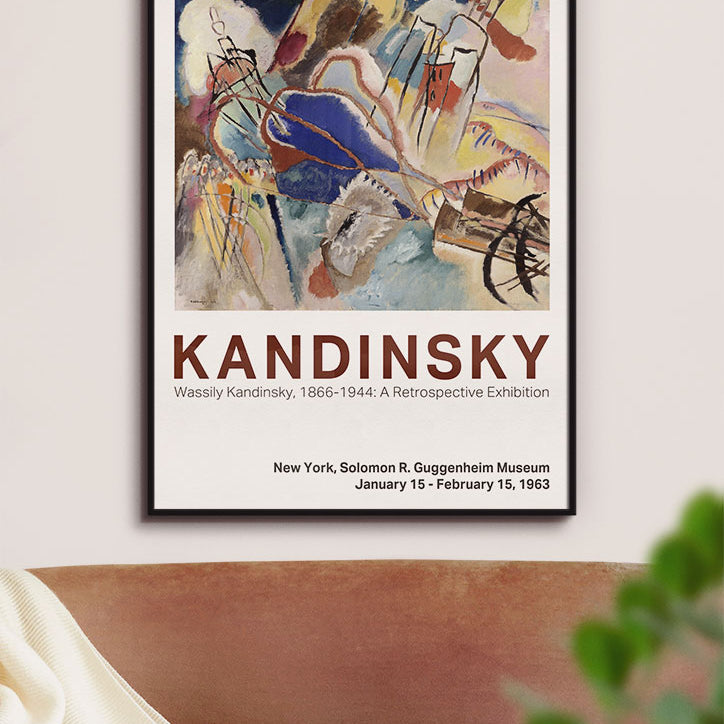 Kandinsky Poster - Improvisation 30 (Cannons)