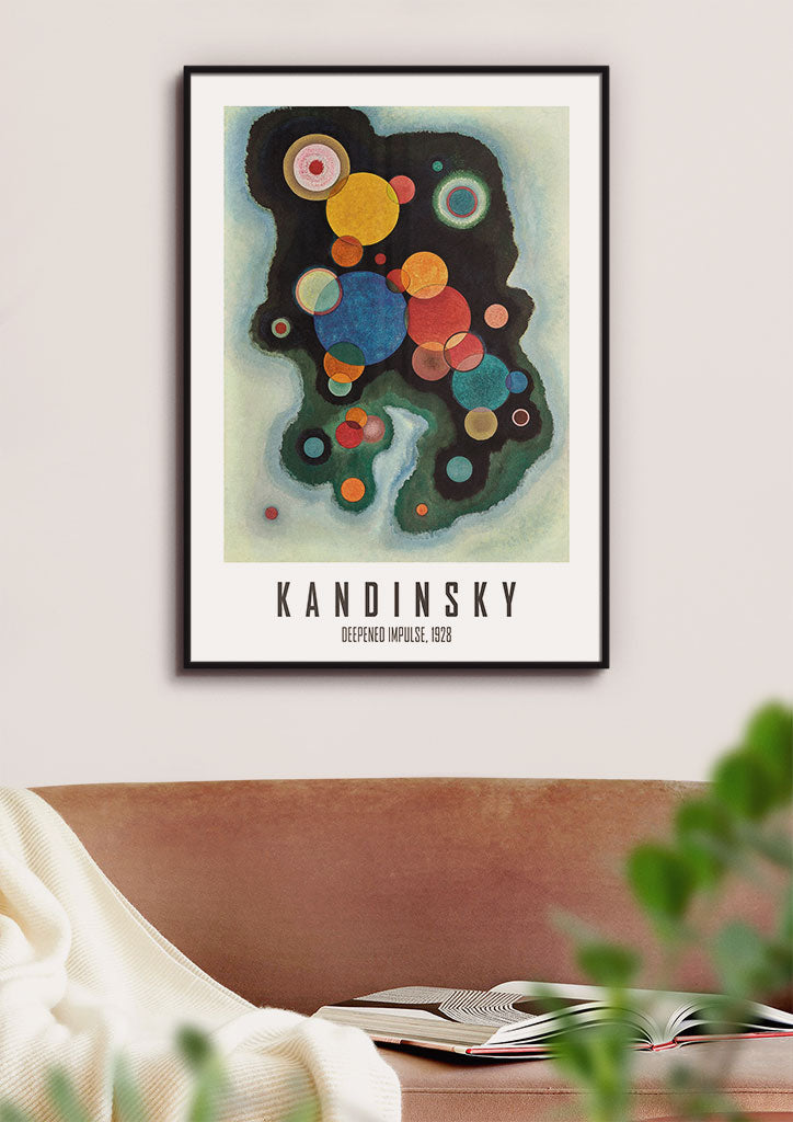 Kandinsky Art Print - Deepened Impulse
