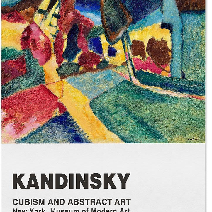 Kandinsky - Landscape With Two Poplars