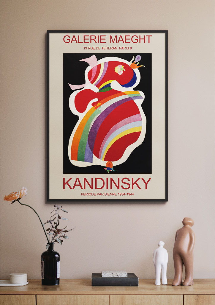 Wassily Kandinsky The Red Form modern art print