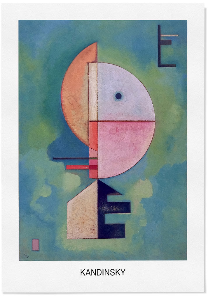 Wassily Kandinsky Art Poster - Upward 