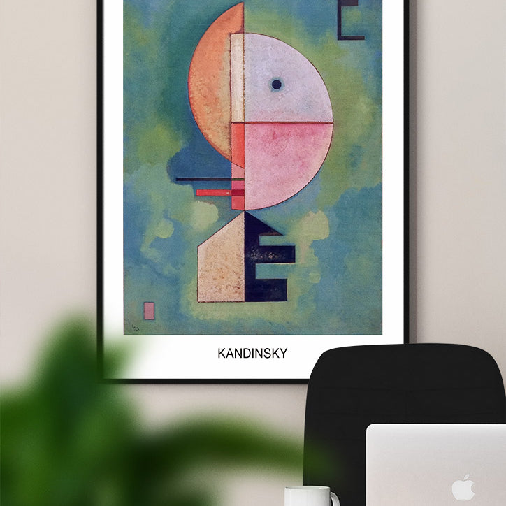 Wassily Kandinsky Upward Painting Poster