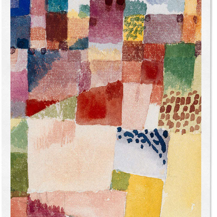 Paul Klee - Motif from Hammamet Art Print