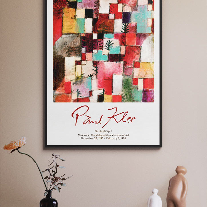 Paul Klee Abstract Landscape Painting