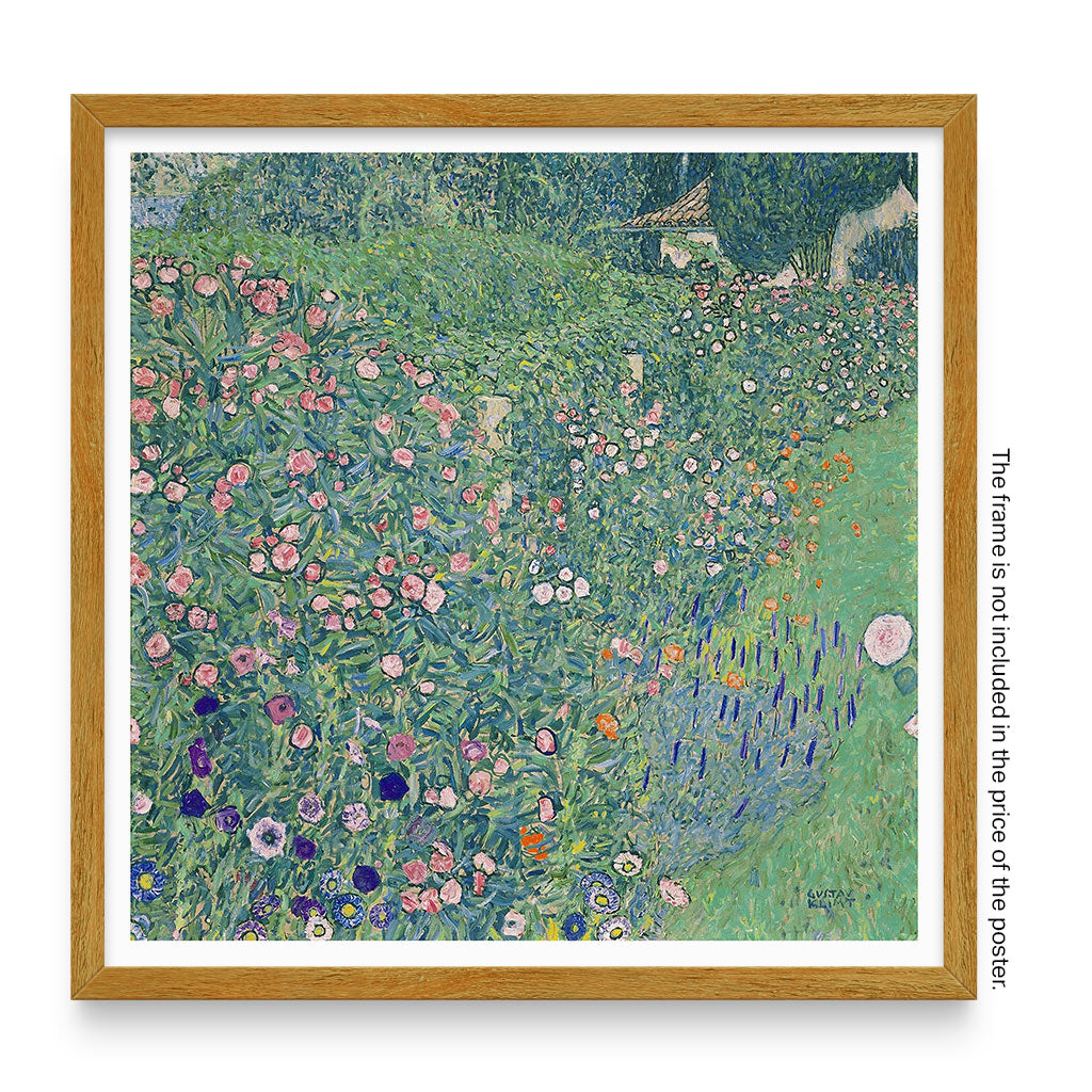 Italian Garden Landscape by Gustav Klimt Art Print