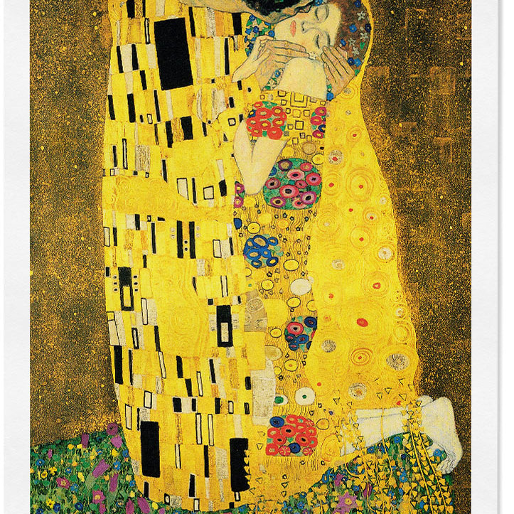 Poster 50x70 cm, Gustav Klimt , The kiss