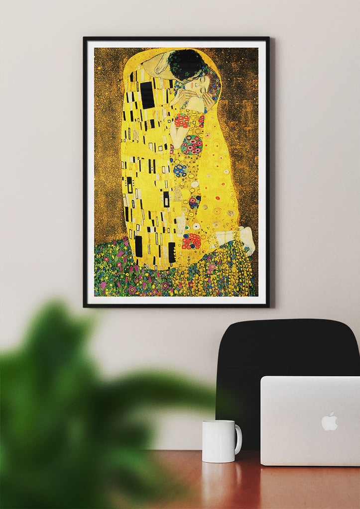 Gustav Klimt Art Print - The Kiss