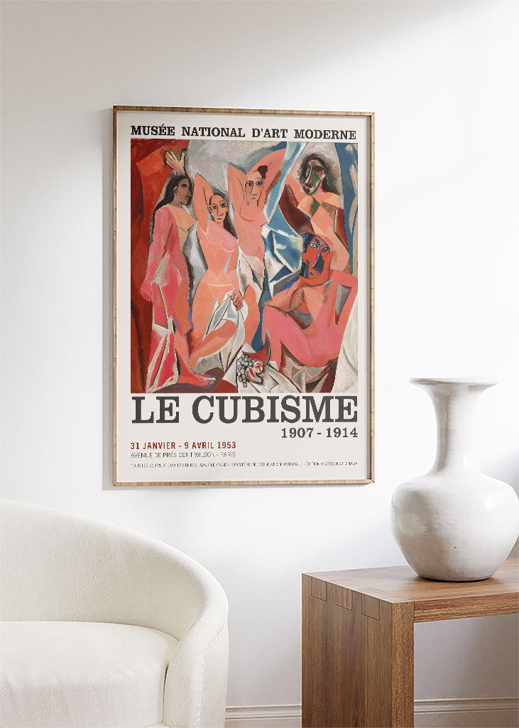 Picasso Exhibition Poster - Le Cubisme