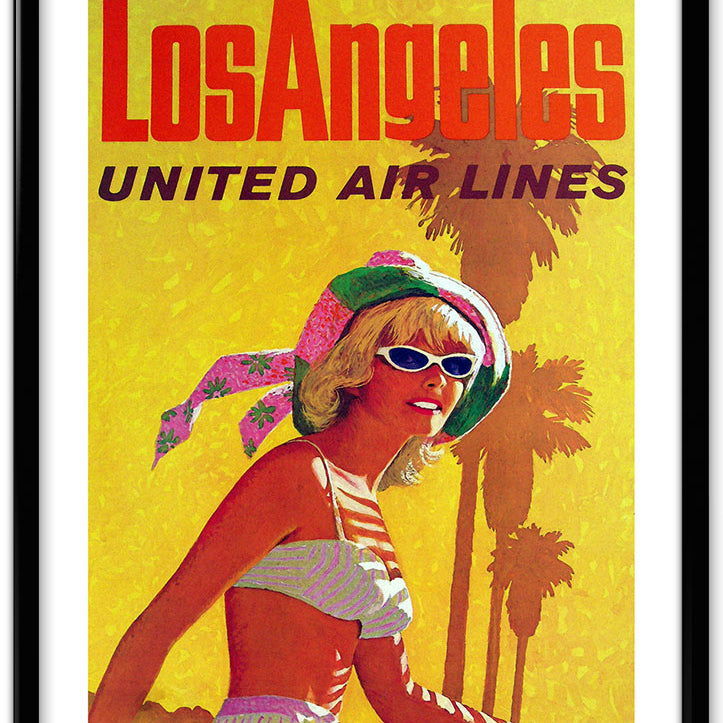 Los Angeles Travel Poster
