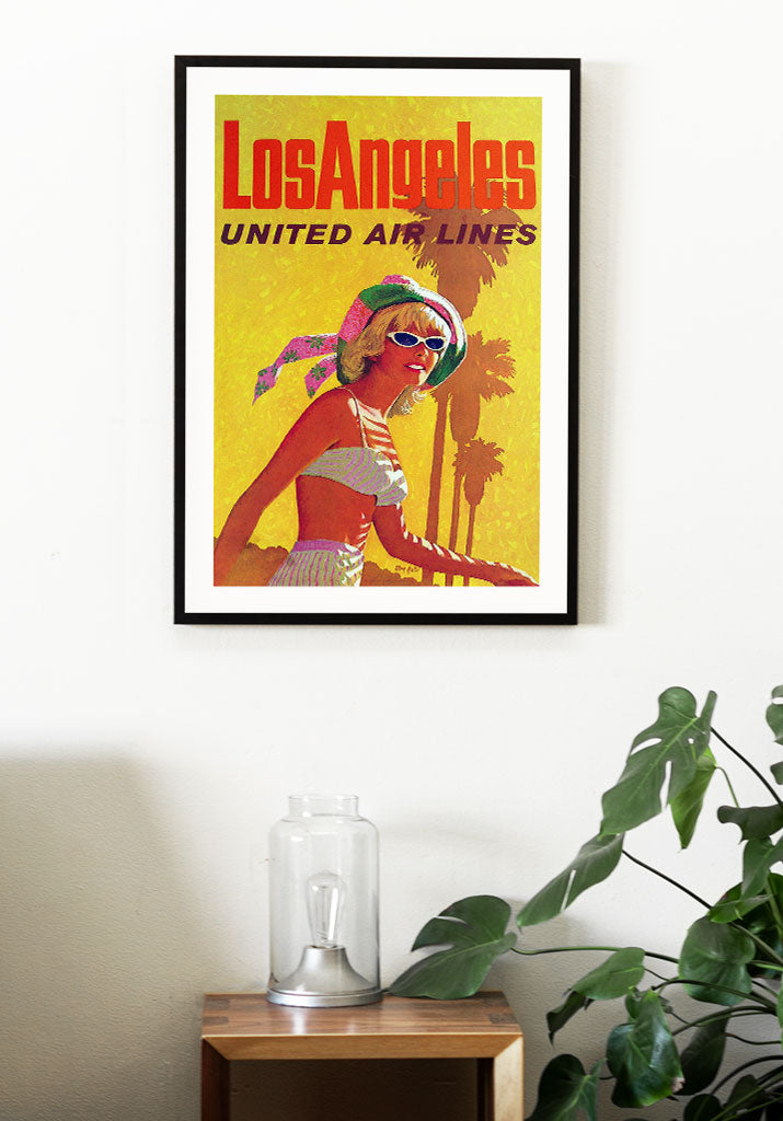 Los Angeles Travel Poster