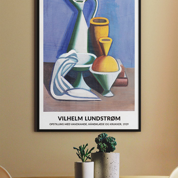 Vilhelm Lundstrom Poster - Opstilling Med Vandkande