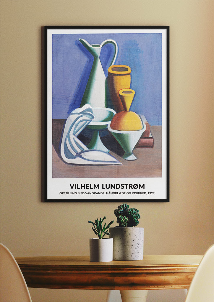 Vilhelm Lundstrom Poster - Opstilling Med Vandkande