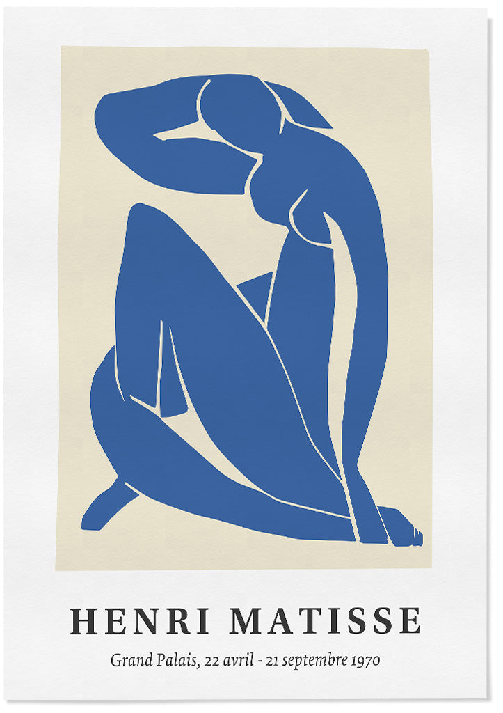 Henri Matisse Cut-Out Print - Blue Nude pt.1