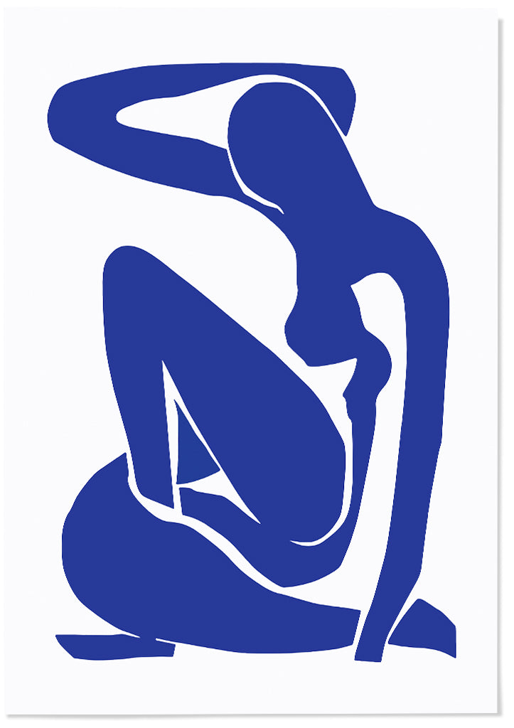 Henri Matisse Blue Nude Cut-Out Print pt.3