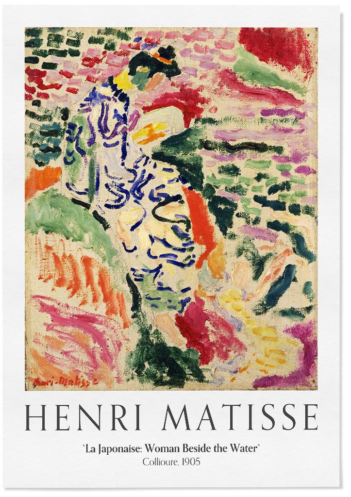 Henri Matisse Poster - Woman Beside the Water, Collioure