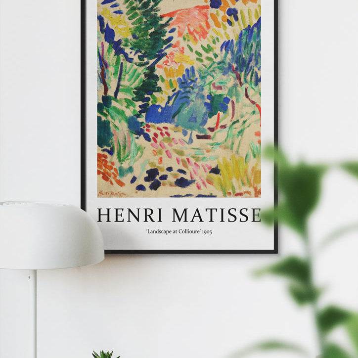 Henri Matisse Art Print - Landscape at Collioure
