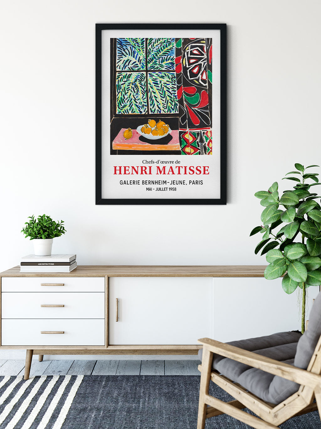 Henri Matisse Still Life with Lemons - Exhibition Poster