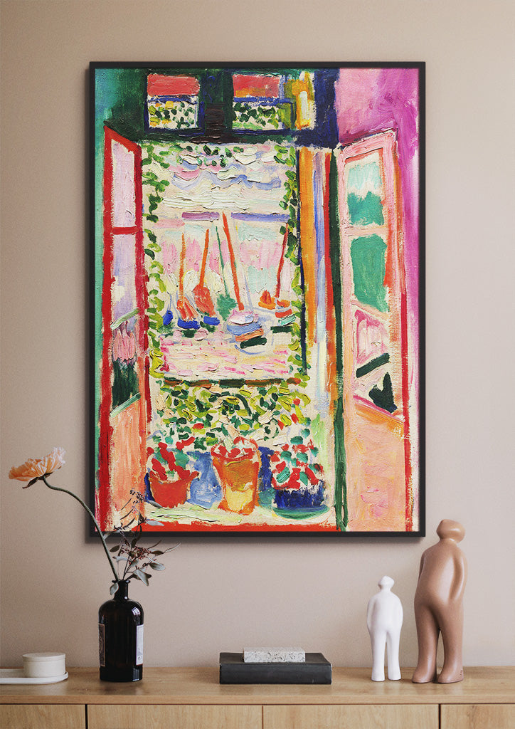 Open Window by Henri Matisse Art Print