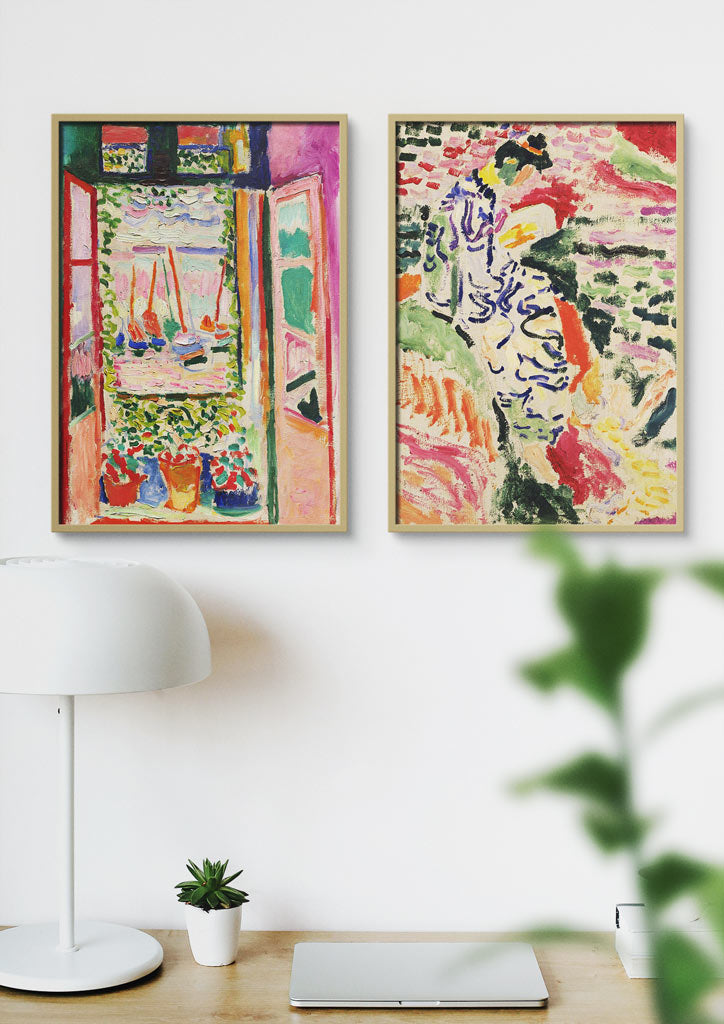 Henri Matisse、JEUNE FEMME、海外版超希少レゾネ、新品額付 1725967156-p4293965.jpg