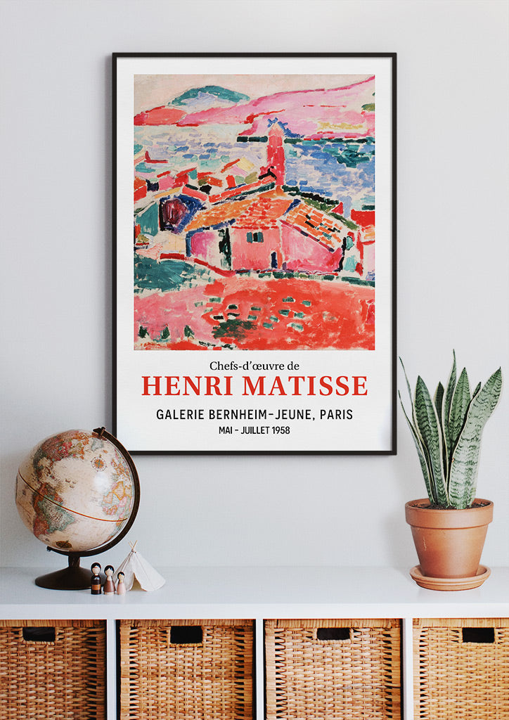 Henri Matisse View of Collioure Exhibition Poster