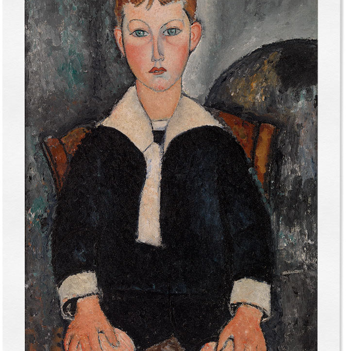 Modigliani Art Print - Boy in Sailor Suit